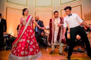Providing DJ, MC & entertainment services with singer / songwriter Abhijeet Sawant for an exclusive wedding at the world famous Plaza Hotel, NYC.